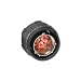 Amphenol Industrial AL06F11-2S Circular Connector Socket, Straight Plug, Threaded Coupling, Crimp Termination, 11-2 Insert Arrangement, 11 Shell Size, 2 Contacts