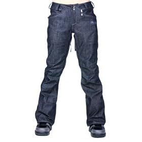 Volcom Ladies Germain Stretch VBJ Snowboard Pants - Indigo - Large