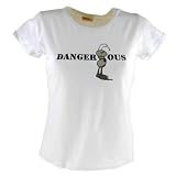 Nici T-Snax Shirt DANGEROUS white