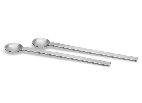 Blomus 63144 UTILO 2-er Set Latte-Macchiatolöffel