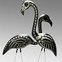 Skeleton Flamingo