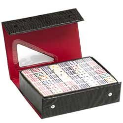 Double 15 Colored Dominoes From Chh