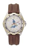 Los Angeles Dodgers All Star Leather Mens Watch