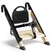 Minui HandySitt Birch & Black Portable Home & Restaurant High Chair