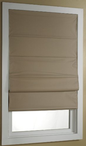 Linen Thermal Backed Roman Shade - 36x72