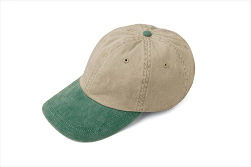 Adams Optimum Stone Crown Pigment Dyed Twill Cap (Stone_Forest) (ALL)