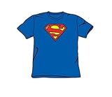 IMAGE OF Superman - Classic Logo Juvy T-Shirt In Royal Blue, Size: Medium (5/6), Color: Royal Blue