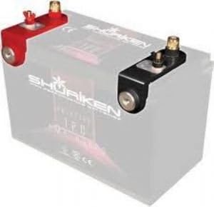Shuriken SK-BTA120 Top & Side Post Battery Terminal Adapter (pair)