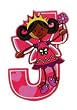 Self Adhesive Wooden Fairy Letter J by The Toy Workshop