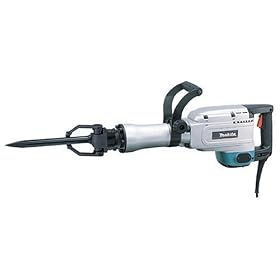 Makita HM1304BX 35lb. Demolition Hammer with Flat Chisel and 2 Bull Points