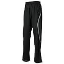Sports Authority 【メンズ】【ジャージ】クイックドライ ウォームアップパンツ　ブラック&times;シルバー