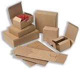 Marland EasiMailer VB1 Kraft Mailing Box W160xD110xH64mm Ref 97381001 [Pack 20]