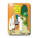 Londons Times Religion Heaven Hell Cartoons - Username And Password Please - Light Switch Covers - single toggle switch