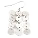 Jewelry : Marianne Raining Discs Earrings in Silver or 18 kt Gold Vermeil