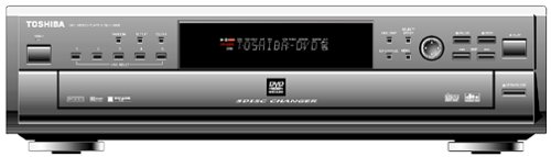 Toshiba SD3755 Progressive-Scan 5-Disc DVD Player On Sale