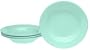 Fiesta 9-Inch, 13-1/4-Ounce Rim Soup Bowls, Set of 4, Turquoise