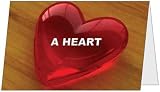 Love Red Heart Anniversary Just Because Birthday Wife Husband Greeting Card 5x7 by QuickieCards