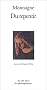 Du repentir : Lecture de Fran�ois Warin