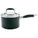 Anolon Advanced Hard Anodised Saucepan with Helper Handle, 20 cm, 3.8 Litre