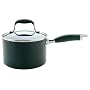 Anolon Advanced Hard Anodised Saucepan with Helper Handle, 20 cm, 3.8 Litre