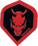 Bull s Dart-Flight 2-D Metallic, Red Devil