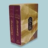 Houghton Mifflin American Heritage  Deluxe Hardbound Reference Desk Set, Dictionary & Thesaurus