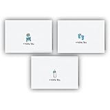 Blue Baby Thank You Cards Collection - 24 Cards & Envelopes