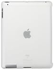 The Joy Factory SmartGrip Smart Cover Compatible Soft Case for The New iPad (3rd Gen) and iPad2, Frosted Clear (AAD122)