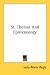 St. Thomas and Epistemology