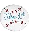 Beautiful Cookies Organic Party Favors-Birthday Baseball Organic Cookies Cookies, 10 Cookies