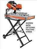 Husqvarna TS250 X3 Wet Tile Saw with Galvanized Pan, NO Stand, Incudes: Free Blade