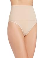 BODYSLIMMERS NANCY GANZ Women's Secretly Naked Control Thong Belly Band