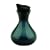 Typhoon Smoke Blue Flask Glass Drizzler with Silicone Stopper