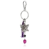 Lucky Brand Gifting Key Fobs Silver-Tone Peace