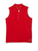 Nike Polo Victory Colorblk S/L Polo (Rojo)