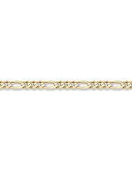 14K Gold 7mm Figaro Link Chain
