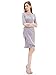 Ever Pretty Half Sleeve Ruched Waist Ruffles Stretchy Wear to Work Dress 03900