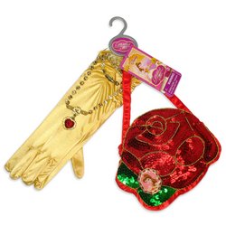 Click here to buy Belle Enchanted Purse Set with Gloves and Necklace by Disney.