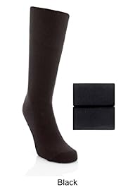 2 Pairs of Cotton Rich Freshfeet Long Socks with Silver Technology