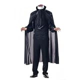 Men’S Headless Horseman Horror Costume (Black;Small) Picture