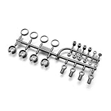 Molybdenum Shock Parts Set, Gray: Blitz ESE by hpi-racing