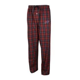 Reebok Buffalo Bills Navy Blue Plaid Event Pajama Pants