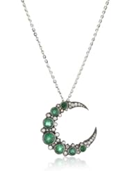 Colette Steckel "Galaxia" 18k Gold Medium Crescent Pendant Necklace with Chain