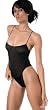 Plus Size Opaque Teddy with Snap