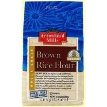 Flour, Brown Rice, Organic, 32 oz. by Arrowhead Mills Flours & Meals