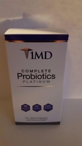 1MD Complete Probiotics Platinum 50 Billion CFU's 11 strains