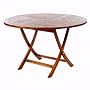 ATC - TR48 Teak Round Folding Patio Table