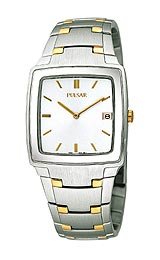 Men's Two Tone, Pulsar Watch, Pulsar Watches, Mens Watches,Mens Pulsar Watches