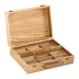 Casino Chips - 500 Piece Oak Casino Chip Case