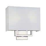 ET2 Lighting E21091-01SN 2 Light Edinburgh Wall Sconce